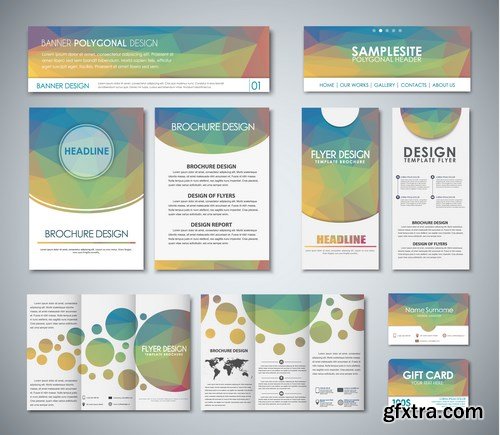 Corporate Identity Templates & Brochures - 15xEPS