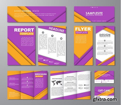 Corporate Identity Templates & Brochures - 15xEPS