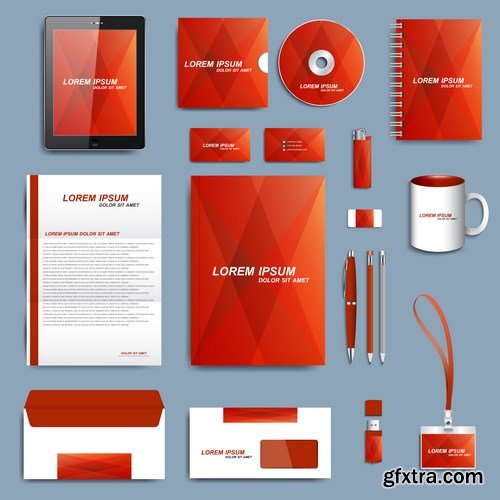 Modern Set of Brochures , Flyer, Booklet, Cover or Annual Report 4 - 18xEPS