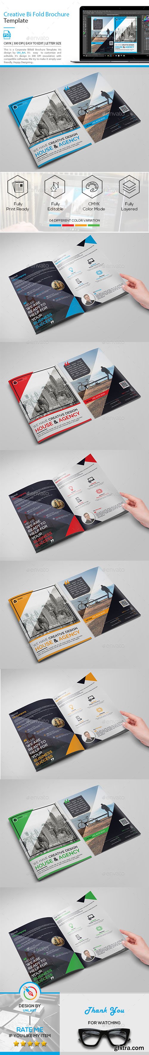 GraphicRiver - Creative Bi Fold Brochure - 16438642