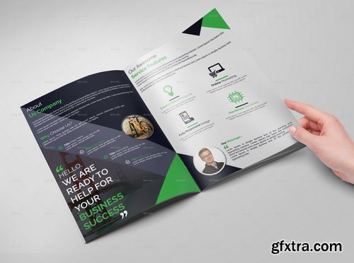 GraphicRiver - Creative Bi Fold Brochure - 16438642