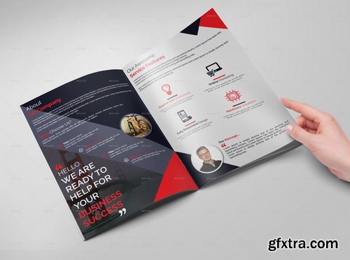 GraphicRiver - Creative Bi Fold Brochure - 16438642