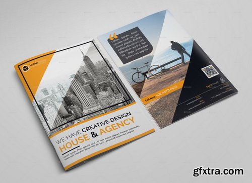 GraphicRiver - Creative Bi Fold Brochure - 16438642