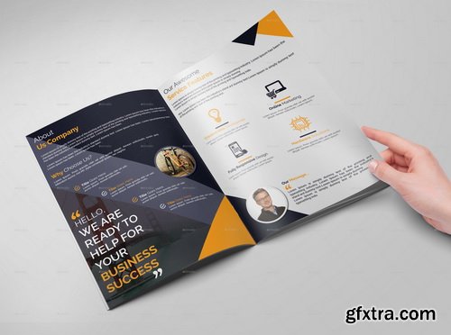 GraphicRiver - Creative Bi Fold Brochure - 16438642