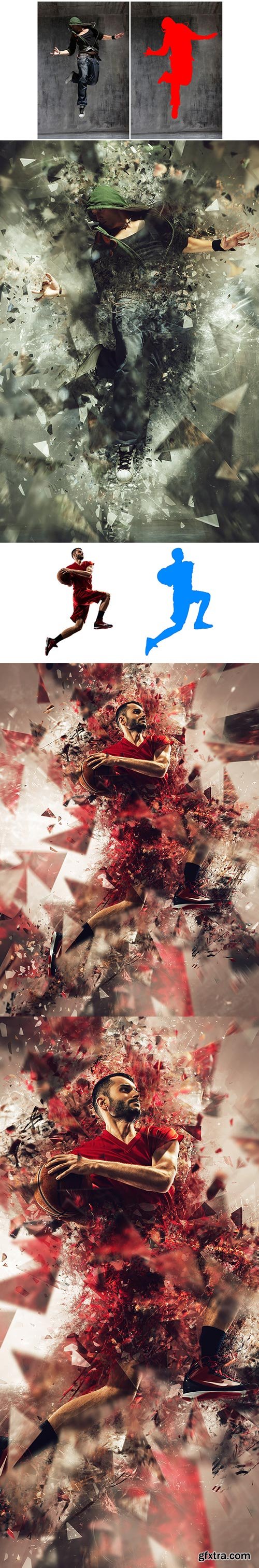 GraphicRiver - Fragment Photoshop Action - 16478047 JPG , ABR , ATN | CS4+ | ZIP 32 MB