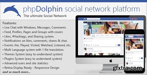 CodeCanyon - phpDolphin v2.1.2 - Social Network Platform - 5158794