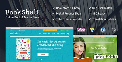 ThemeForest - BookShelf v1.6.9 - Books & Media Online Store - 11426523