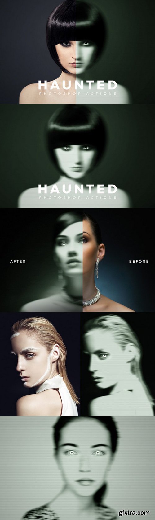 CM - Haunted Photoshop Actions 721903