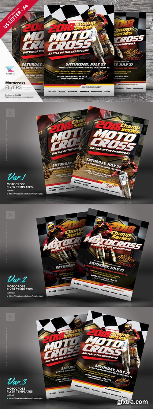 Motocross Flyer Templates - CM 726160