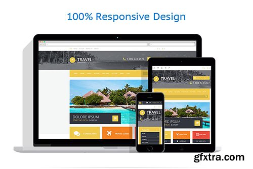 Travel Agency - Responsive OpenCart 2.0.1.1 Template - TM 54745