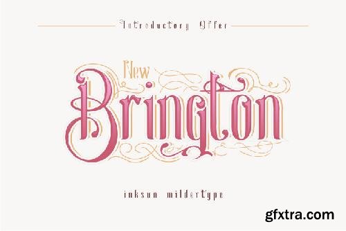 CreativeMarket New Brington font 632395