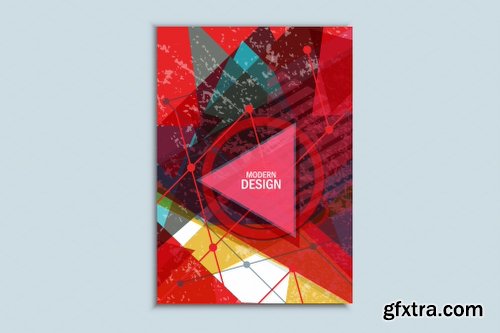 CreativeMarket Abstract geometric image bundle 622403