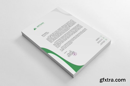 CreativeMarket Letterhead 614154