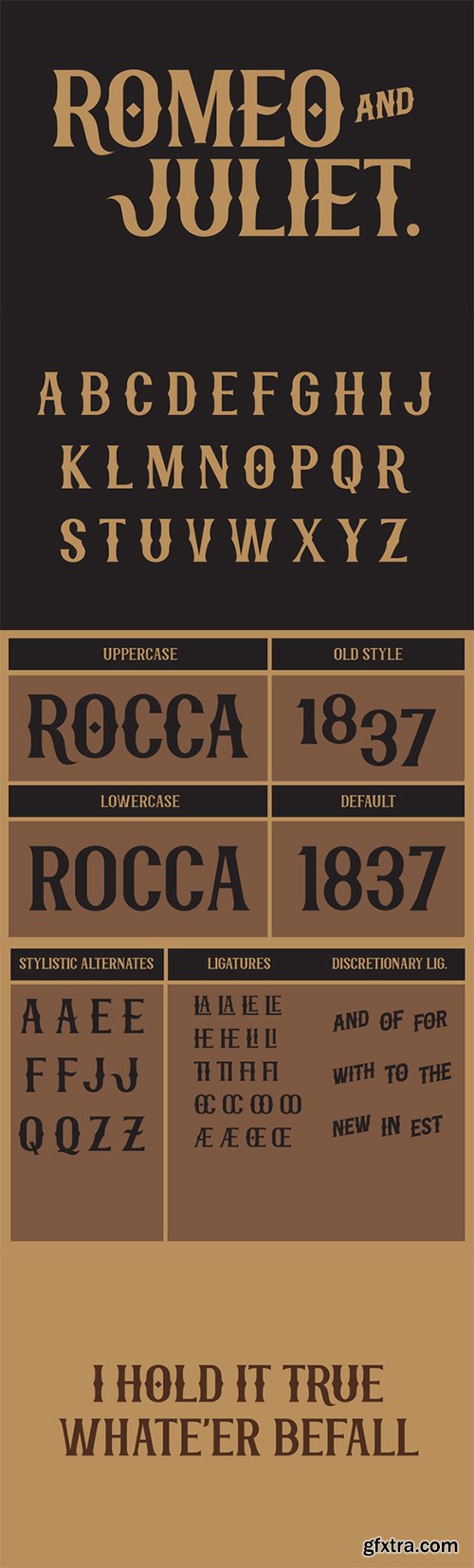 Rocca Typeface - CM 8521