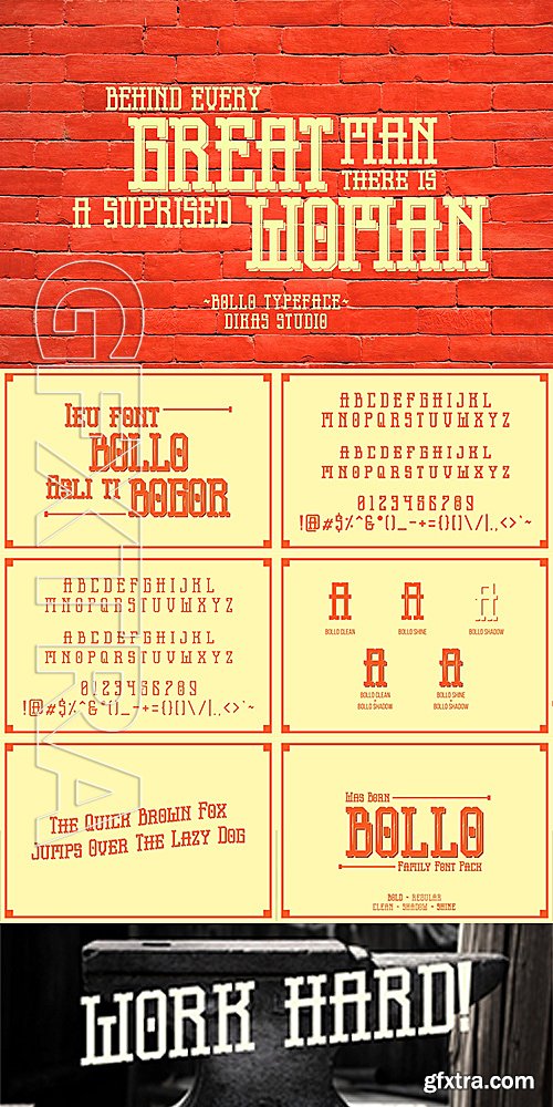 CM - Bollo Typeface 707694