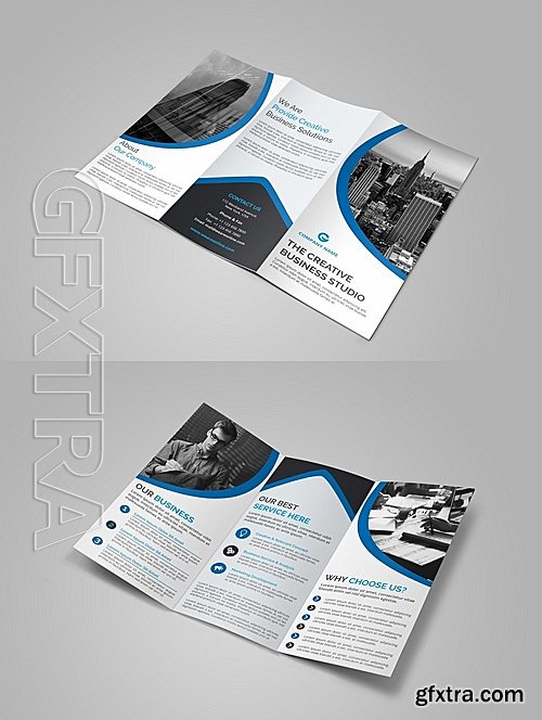 CM - Corporate Tri-Fold Brochure 707785