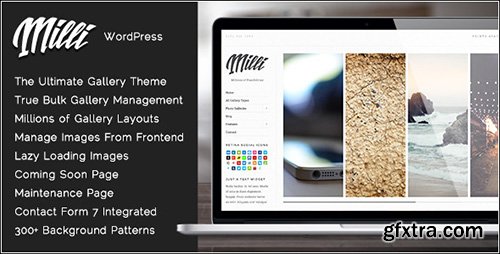 ThemeForest - Milli v1.0.7 - The Ultimate Photo Gallery WordPress Theme - 6638194