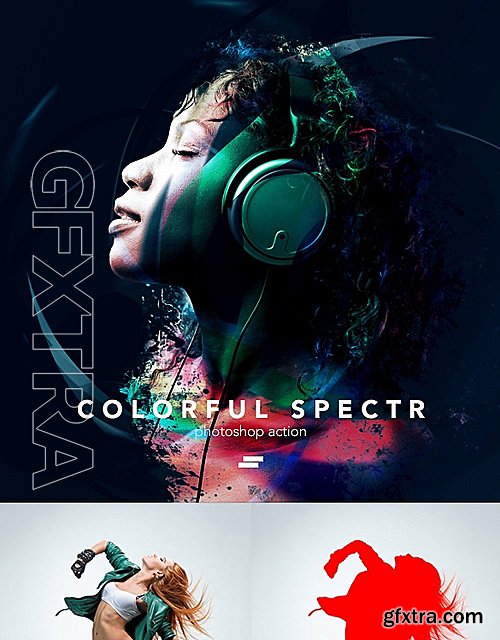 GraphicRiver - Colorful Spectr Photoshop Action 16369411