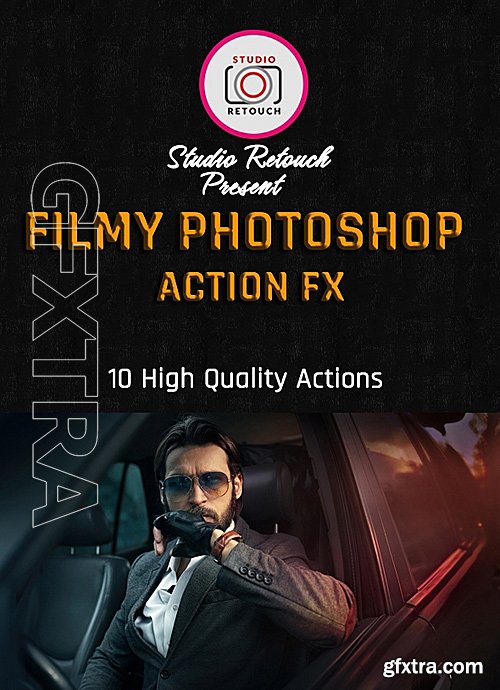 GraphicRiver - Filmy Photoshop Action FX 16343515