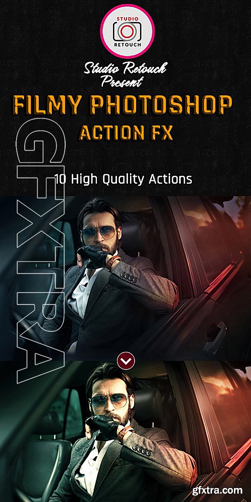 GraphicRiver - Filmy Photoshop Action FX 16343515