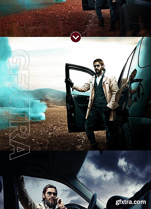 GraphicRiver - Filmy Photoshop Action FX 16343515