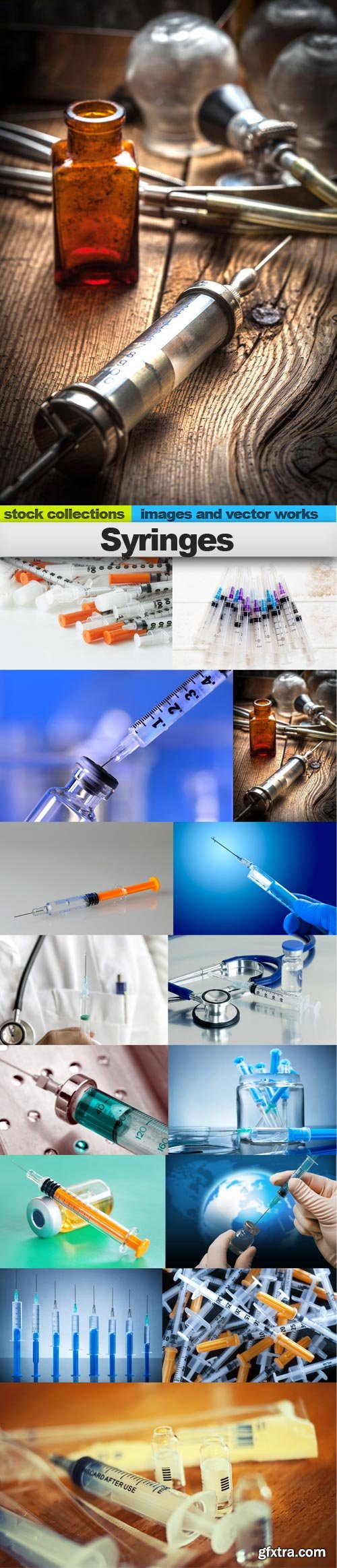 Syringes, 15 x UHQ JPEG