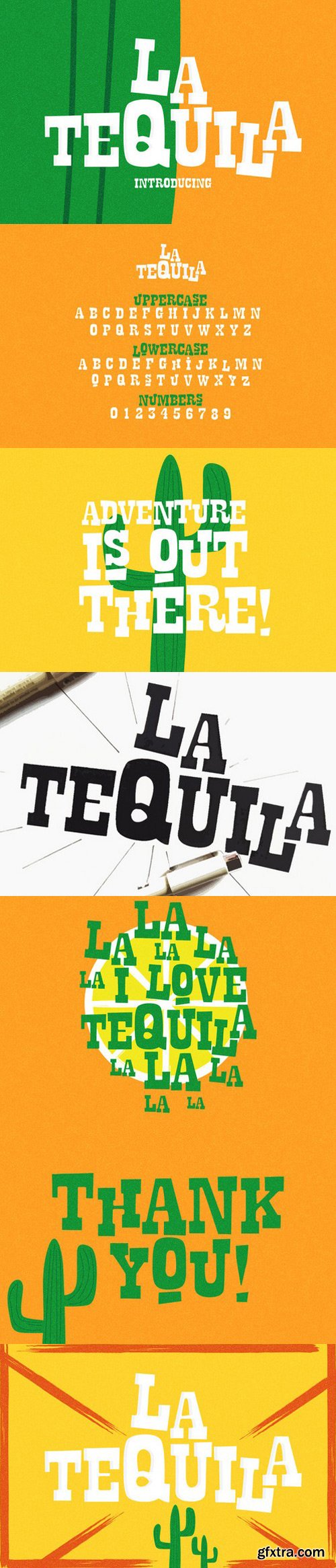 CM - La Tequila Typeface 719731