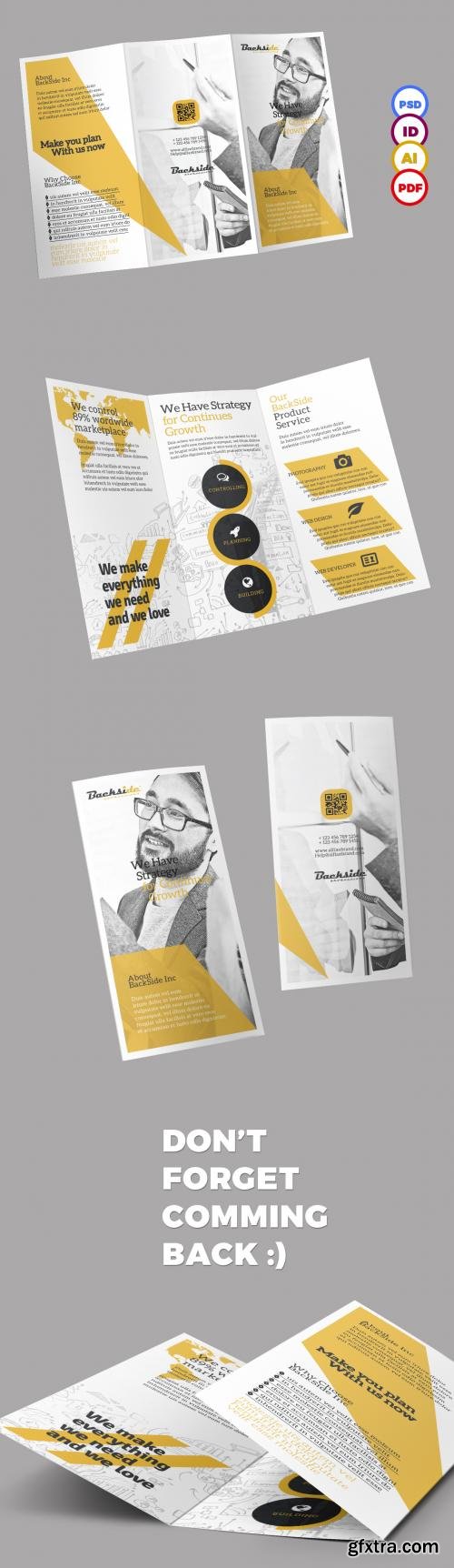 CreativeMarket Trifold 628298