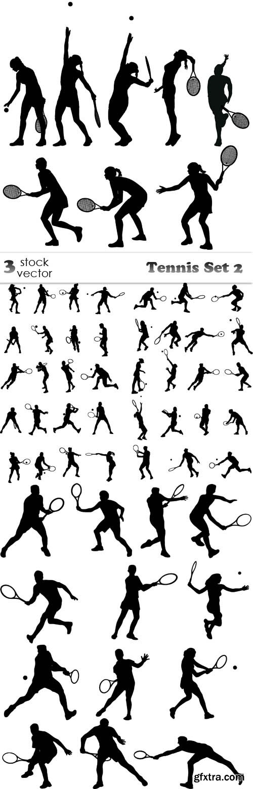 Vectors - Tennis Set 2