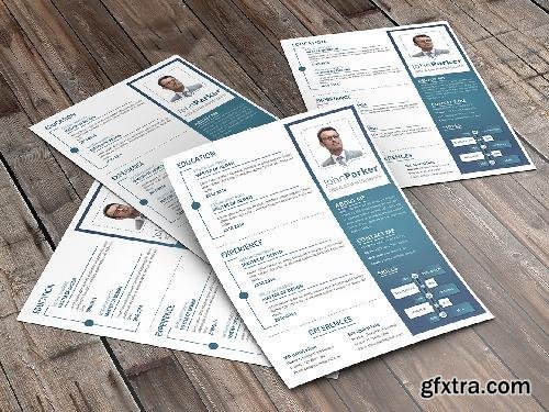 CreativeMarket Resume/CV 659887