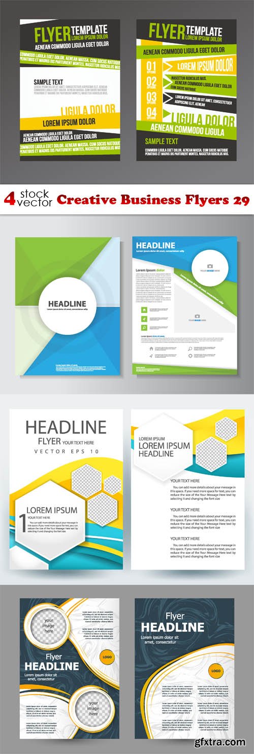 Vectors - Creative Business Flyers 29