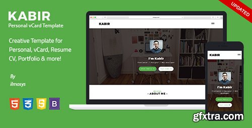 ThemeForest - Personal vCard Template - Kabir v1.0 - 15744277