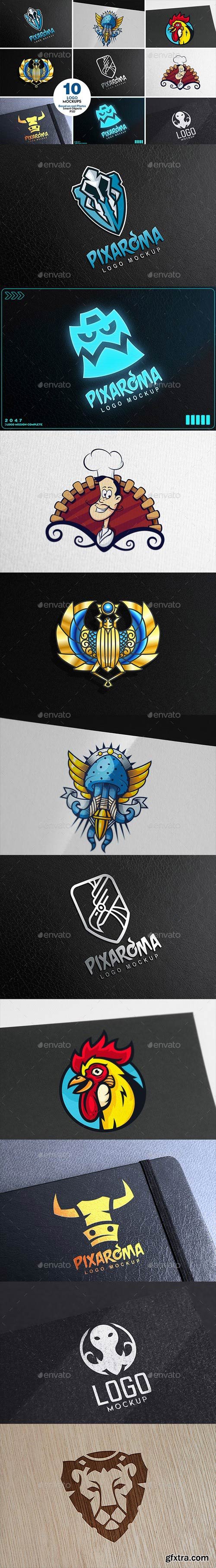 GraphicRiver - 10 Logo Mock-ups Vol.2  - 16448779