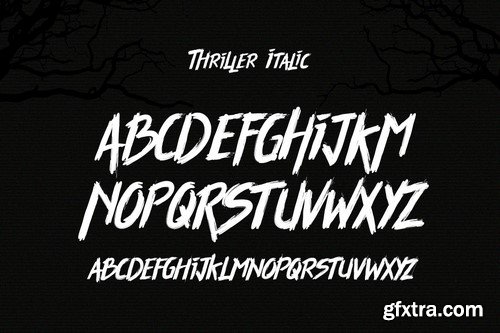 Creativemarket - Thriller Font - 731910