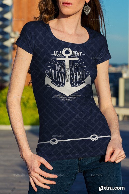 GraphicRiver - T-Shirt Mock-Up / Street Edition - 7842645