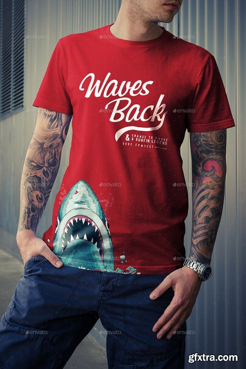 GraphicRiver - T-Shirt Mock-Up / Street Edition - 7842645