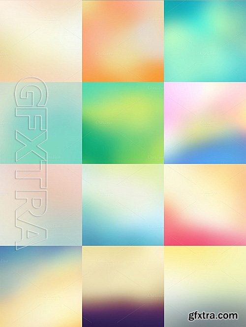 CM - 52 Vector blurred backgrounds 715487