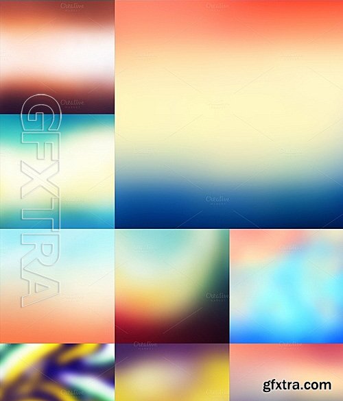 CM - 52 Vector blurred backgrounds 715487