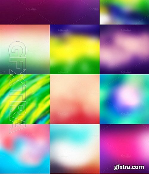 CM - 52 Vector blurred backgrounds 715487