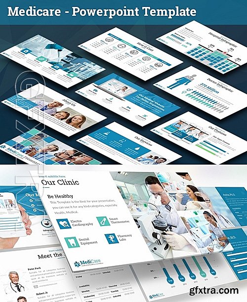 CM - Medicare - Powerpoint Template 715601