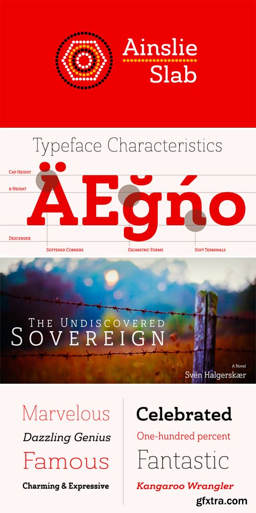 Ainslie Slab Font Family