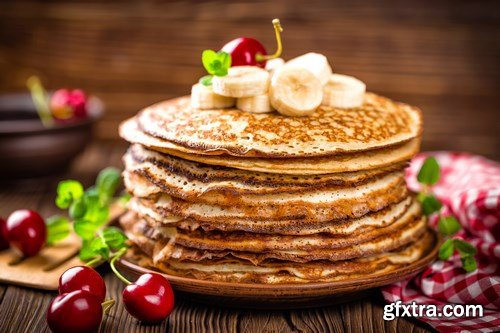 Tasty Pancakes - 27xUHQ JPEG