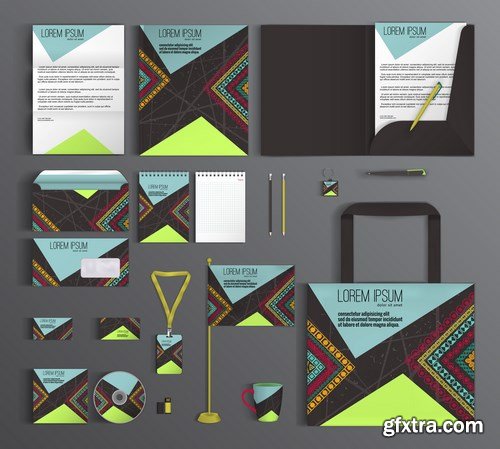 Corporate Identity Templates & Brochures 2 - 15xEPS