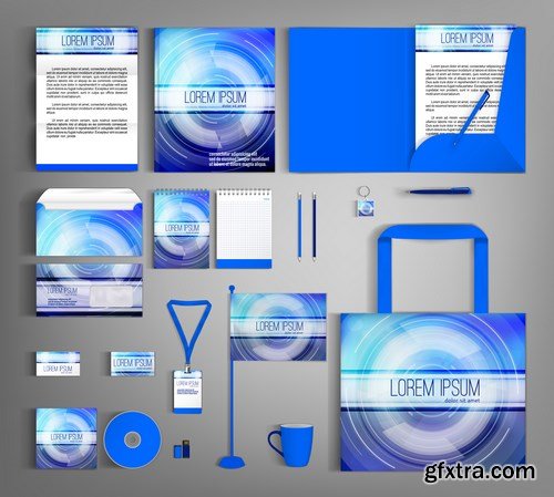 Corporate Identity Templates & Brochures 2 - 15xEPS