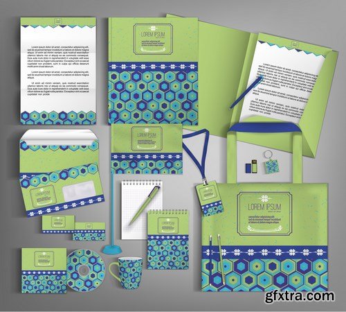 Corporate Identity Templates & Brochures 2 - 15xEPS