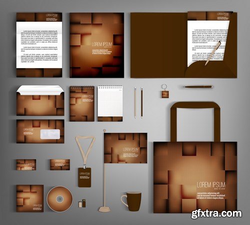 Corporate Identity Templates & Brochures 2 - 15xEPS