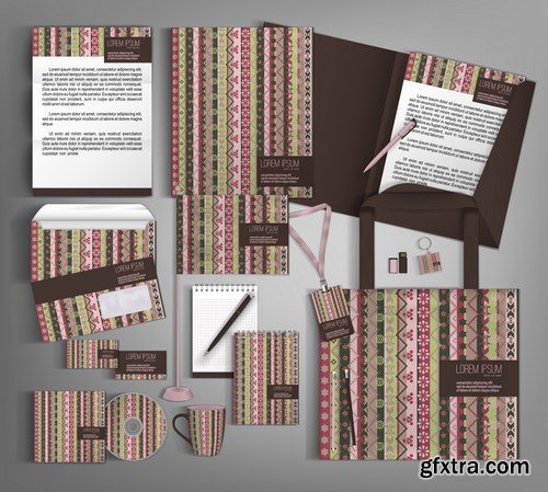 Corporate Identity Templates & Brochures 2 - 15xEPS