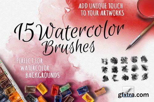 CM - 15 Watercolor Handmade Brushes 724229