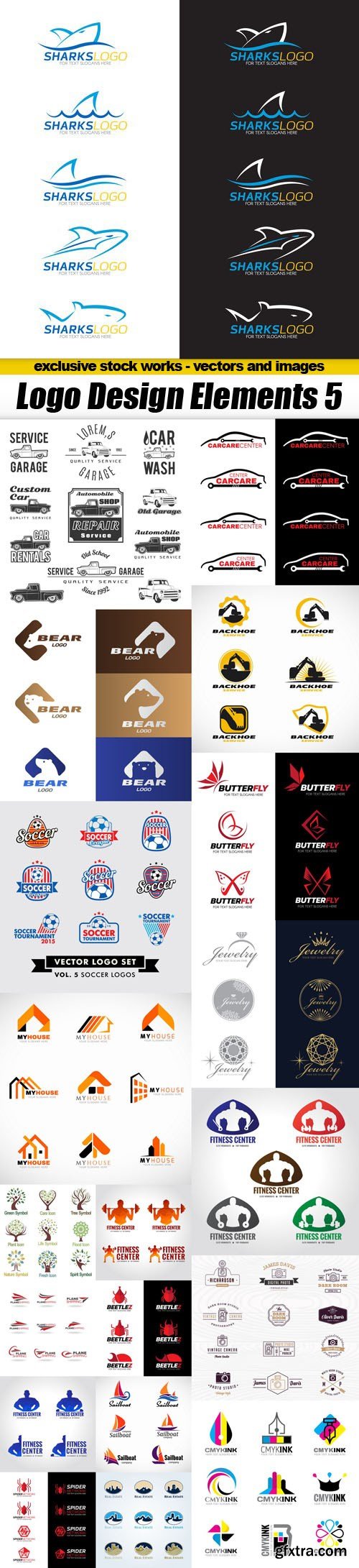 Logo Design Elements 5 - 20xEPS