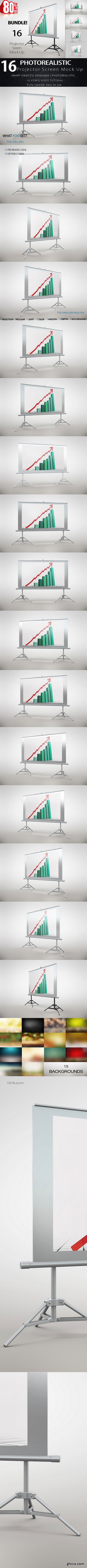 CM - Bundle Projector Screen Mock Up 724825